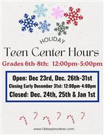 Holiday Hours